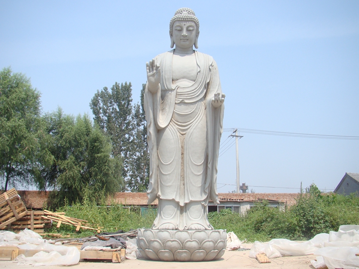 A Standing Tibet Buddha statue is in Customization in Sino Sculpture Foundry